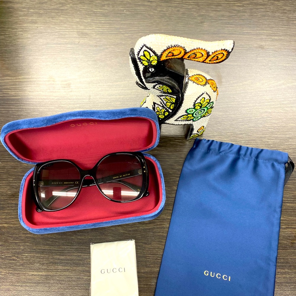 Gucci Black Sunglasses. I got them from Nordstrom. New and never worn.